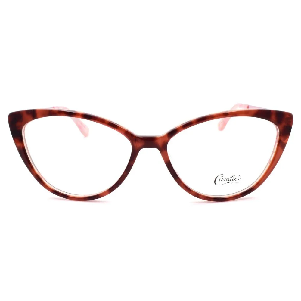 Candie's CA0169 074 Women's Eyeglasses Frames Cat Eye 53-14-140 Pink / Havana